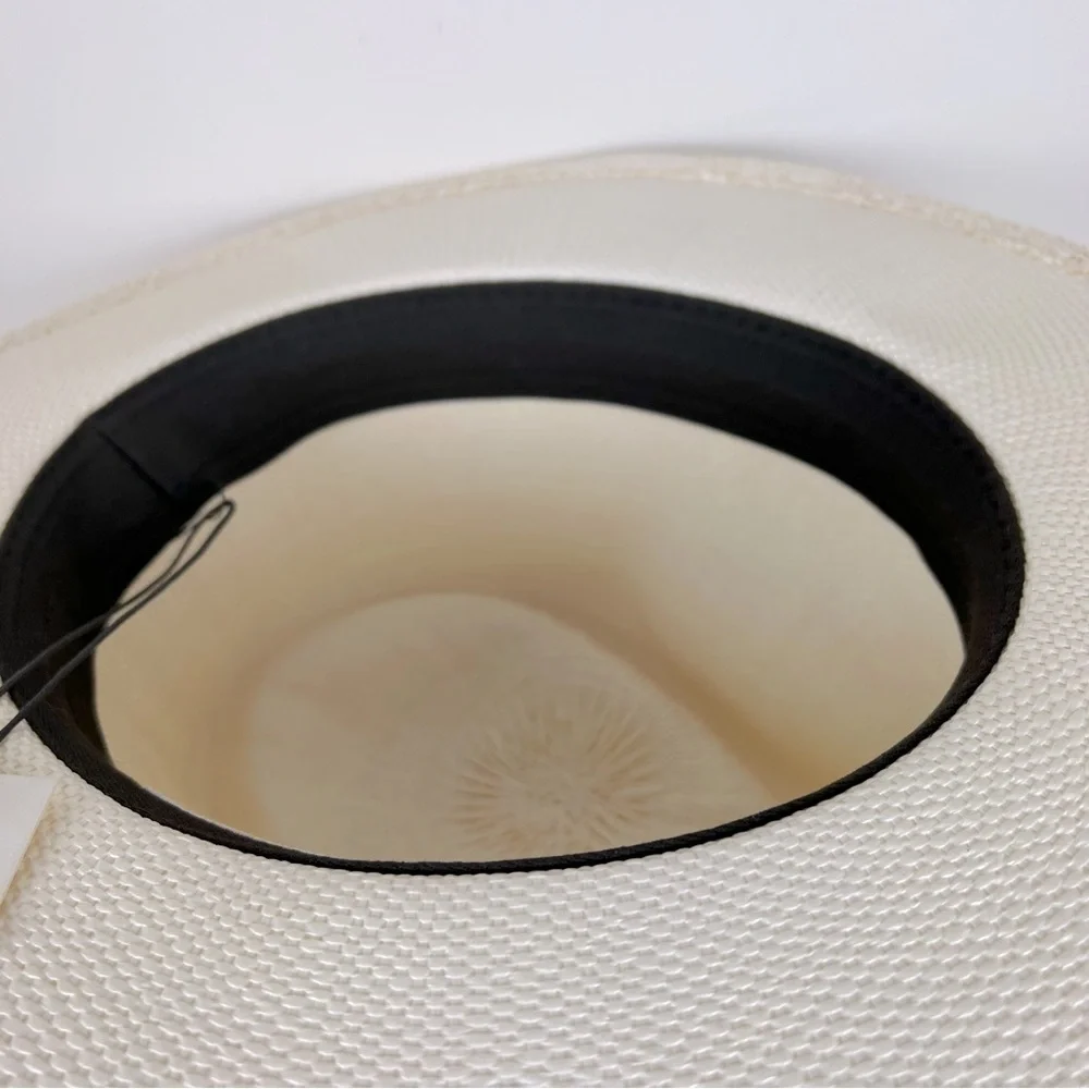 Will + Bear | Calloway Bone White Straw Felt Fedora Hat Outdoor Adventure Unisex